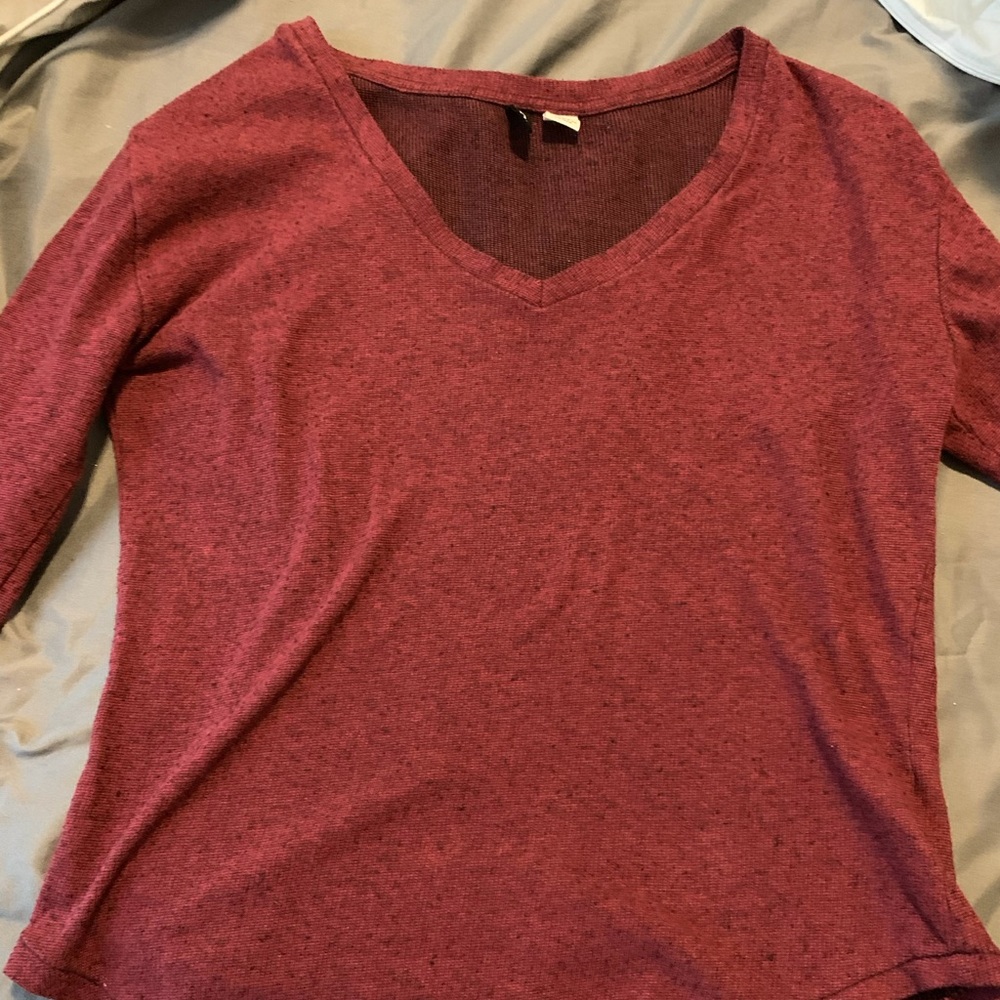 SALE Red UO BDG V Neck Sweater